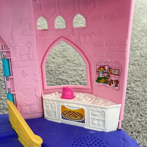 FREE SHIP Little People Disney Princess Castle Vintage - Picture 6 of 13